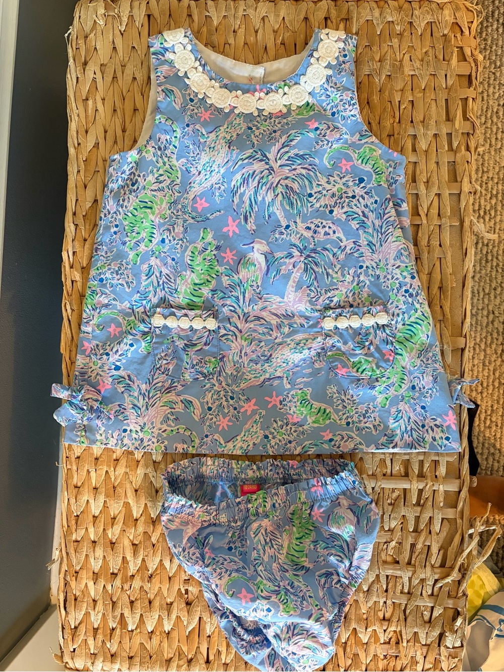 Lilly Pulitzer Baby dress set